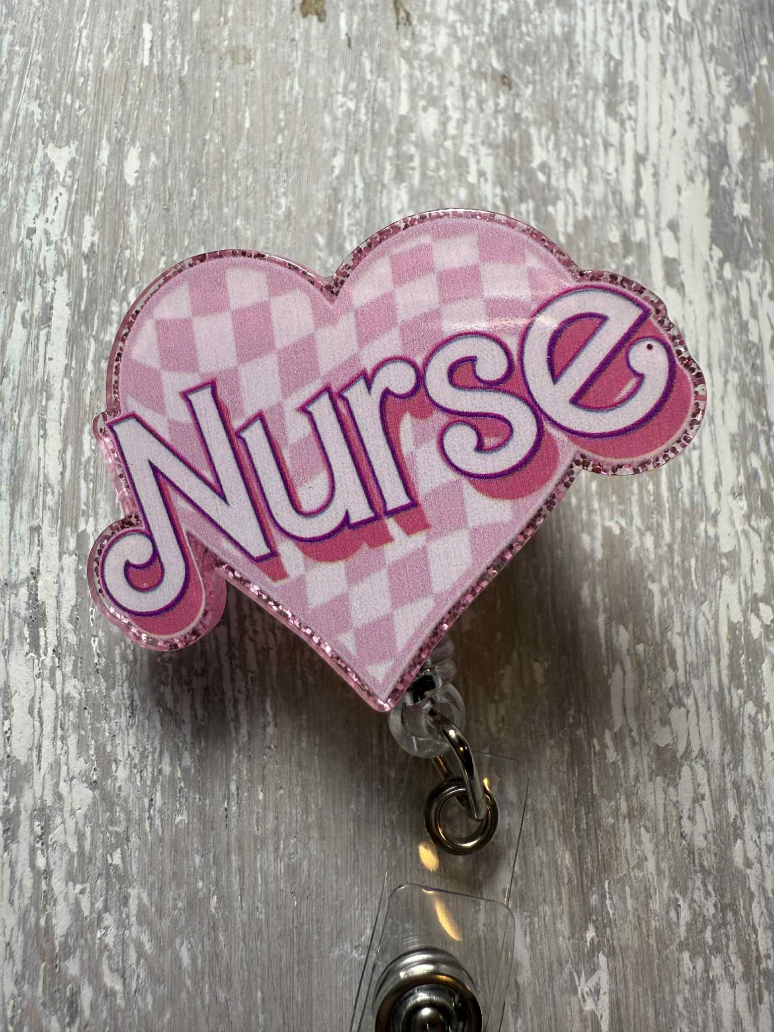 Badge ReeL - Nurse Pink